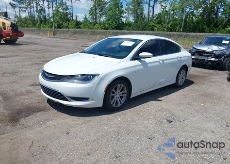 2016 Chrysler 200 Limited z USA, uszkodzony, nr VIN 1C3CCCAB2GN159948